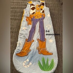 Little Sleepies 0-6 seasonless bamboo Disney Toy Story Sleep Sack Sleepy Bag